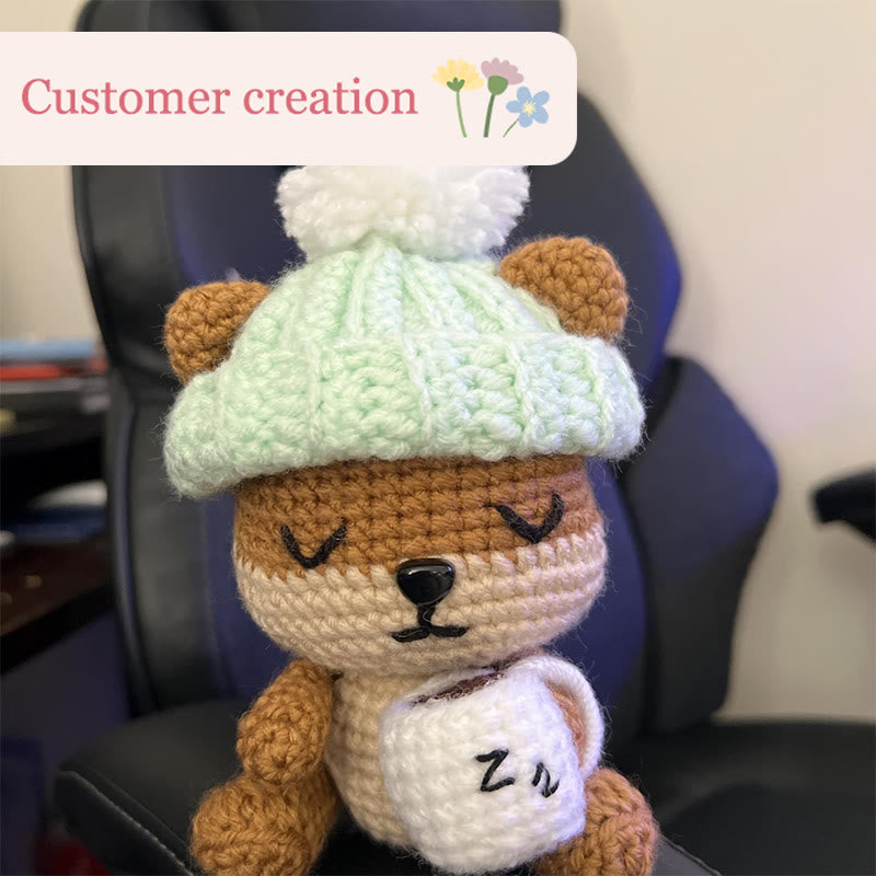 Diy Handmade Sleepy Squirrel Crochet Kit - Cute Sewing Doll | Perfect For Handmade Beginner - image 6