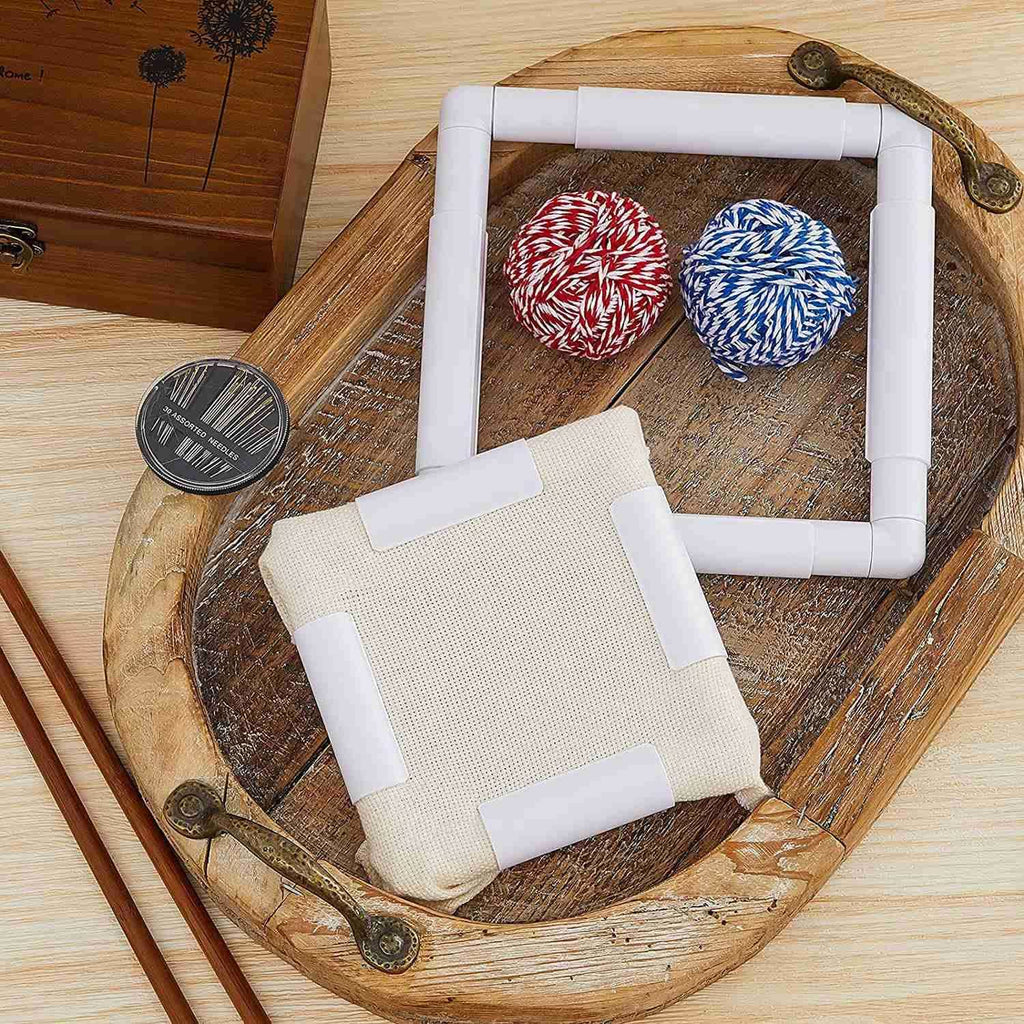 Square  Frame Hoop | Cross Stitch Accessories | Different Size Frame | Diy Sewing Craft  - image 0