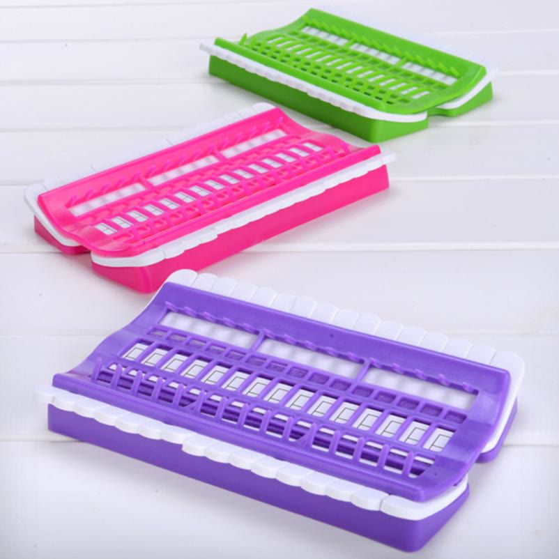 30-hole Line Floss Thread Holder | Needle Sewing Tool Kit | Cross Stitch Row Line Floss Thread Holder  - image 5