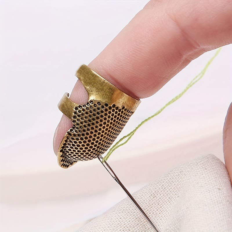  Sewing Thimble Finger Protector | Cross Stitch Sewing Craft Tools | Diy Needlework Accessories - image 4
