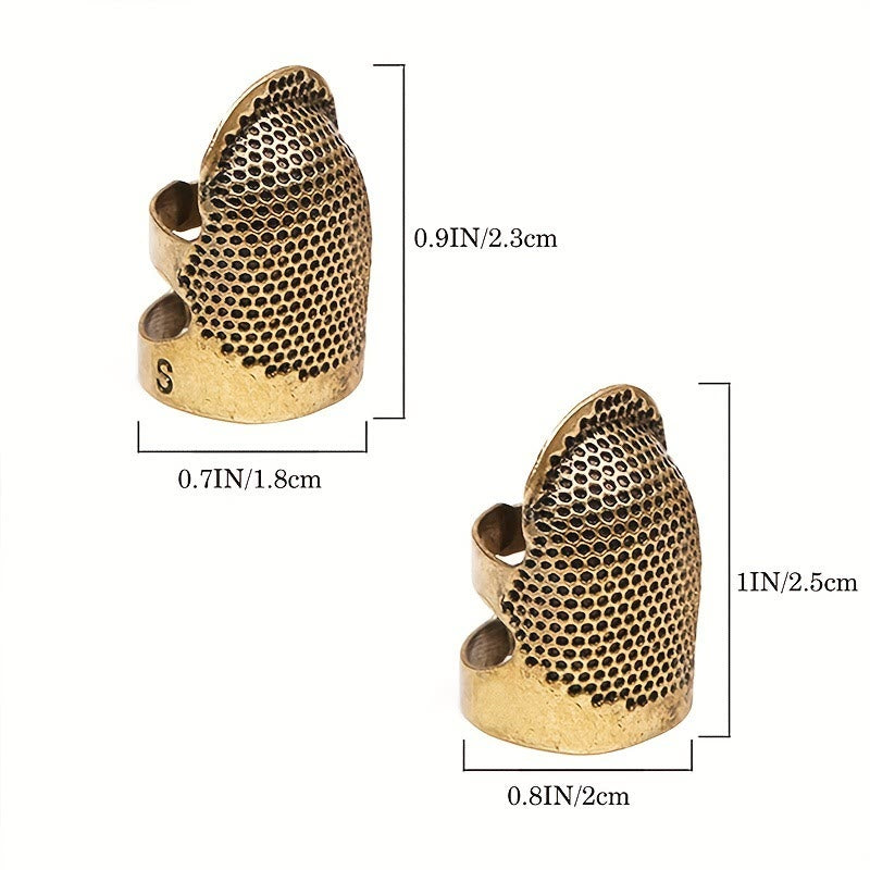  Sewing Thimble Finger Protector | Cross Stitch Sewing Craft Tools | Diy Needlework Accessories - image 3