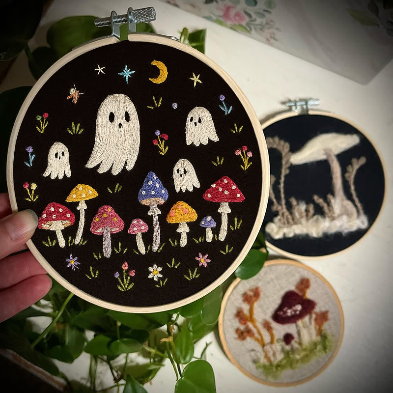 Rubbyoo Embroidery Kit - Halloween Spooky Ghosts | Creative Holiday Decor  - image 3
