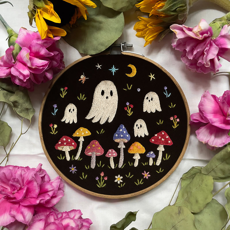 Rubbyoo Embroidery Kit - Halloween Spooky Ghosts | Creative Holiday Decor  - image 7