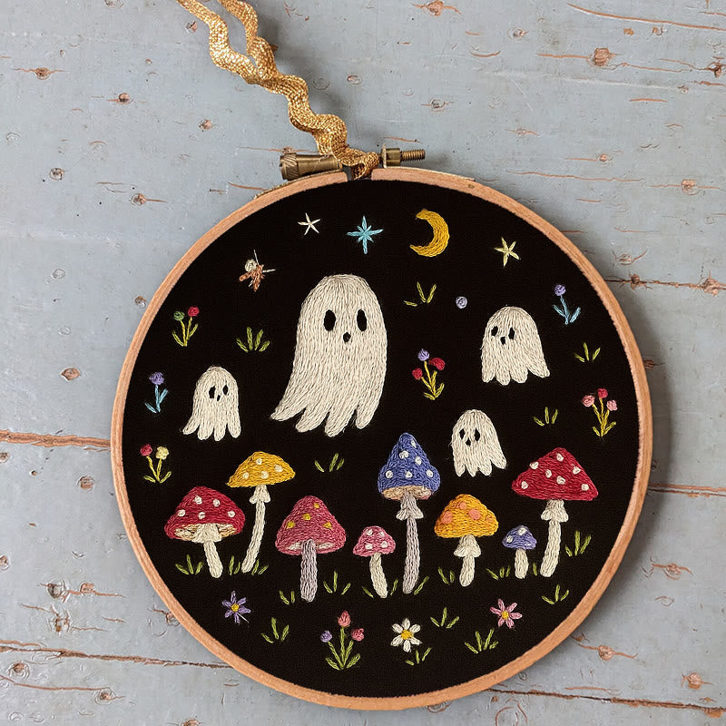 Rubbyoo Embroidery Kit - Halloween Spooky Ghosts | Creative Holiday Decor  - image 5