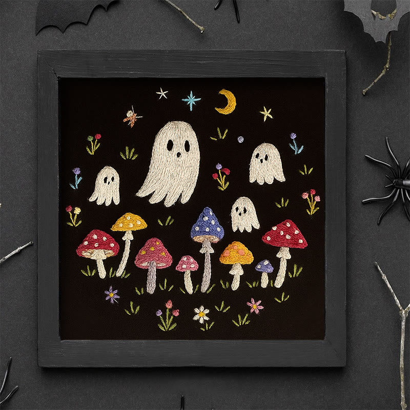 Rubbyoo Embroidery Kit - Halloween Spooky Ghosts | Creative Holiday Decor  - image 8