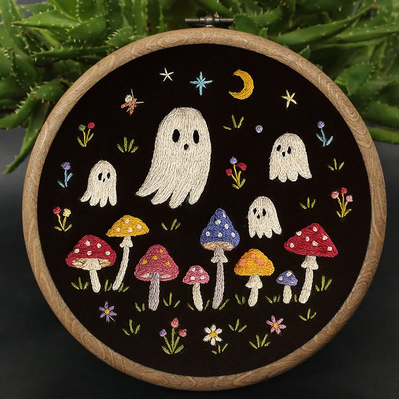 Rubbyoo Embroidery Kit - Halloween Spooky Ghosts | Creative Holiday Decor  - image 4