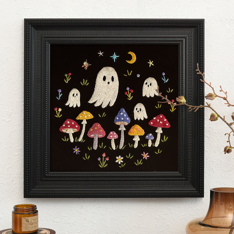 Rubbyoo Embroidery Kit - Halloween Spooky Ghosts | Creative Holiday Decor  - image 9
