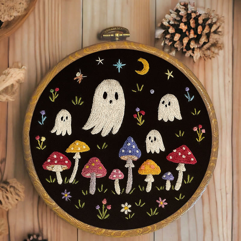 Rubbyoo Embroidery Kit - Halloween Spooky Ghosts | Creative Holiday Decor  - image 6