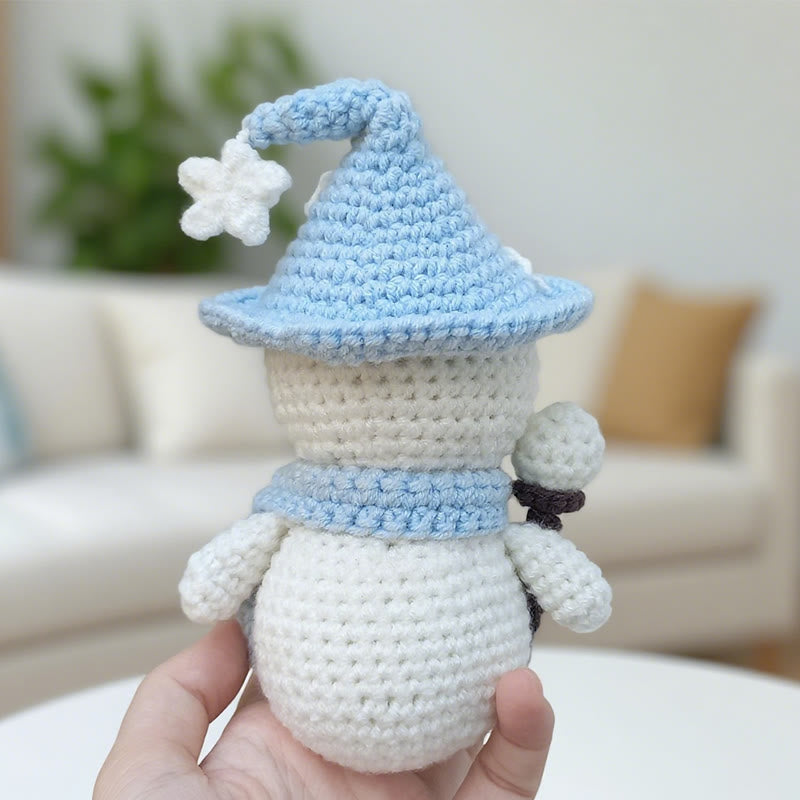 Diy Handmade Magic Snowman Crochet Kit -  Christmas Tree Hanging Decor |  Winter Handmade Craft - image 4