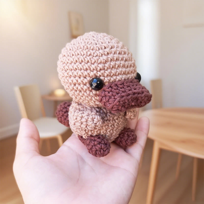 Diy Handmade Tiny Platypus Crochet Kit - Adorable Animal Craft | Nice Handmade Gifts For Kids - image 2