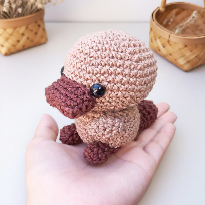 Diy Handmade Tiny Platypus Crochet Kit - Adorable Animal Craft | Nice Handmade Gifts For Kids - image 3