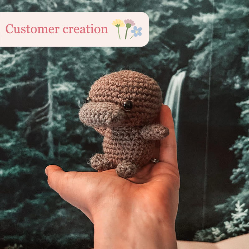Diy Handmade Tiny Platypus Crochet Kit - Adorable Animal Craft | Nice Handmade Gifts For Kids - image 5