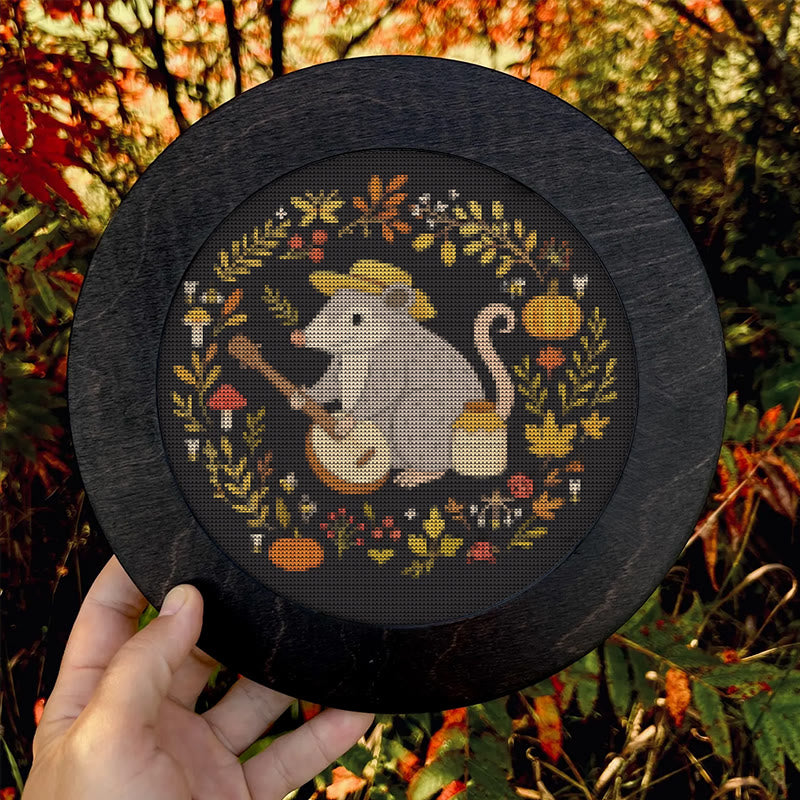 Cross Stitch Kit - Music Mouse | Adorable Animal Needlework | Perfect For Handmade Crafters - image 7