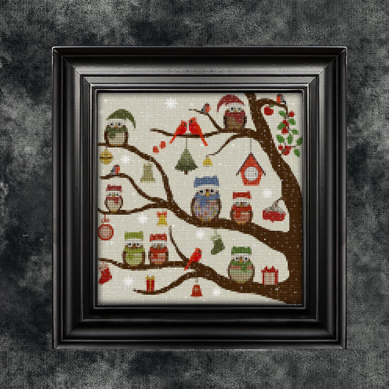 Cross Stitch Kit - Christmas Eve | Animal Handicraft | Nice Christmas For Friends - image 4