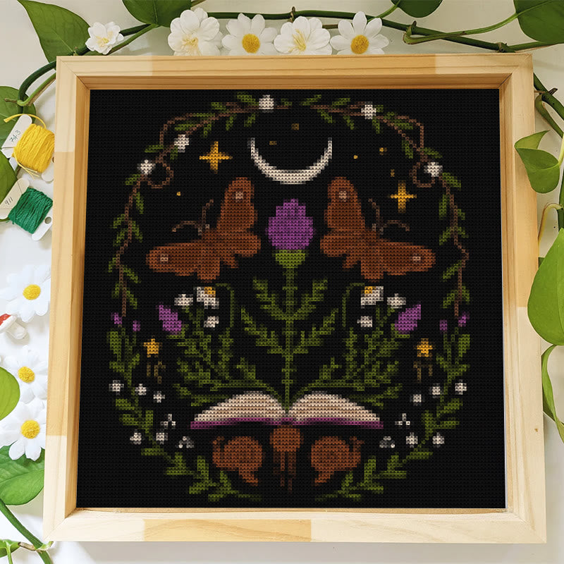 Cross Stitch Kit - Flowers And Butterflies | Beginner Needlework Set | Home Ornament Handicraft - image 6