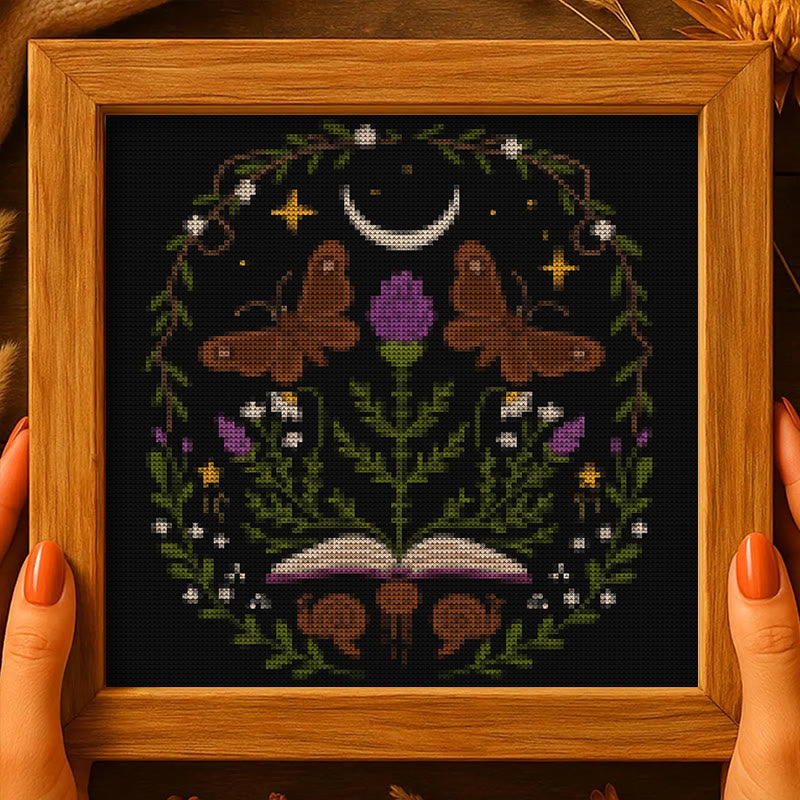 Cross Stitch Kit - Flowers And Butterflies | Beginner Needlework Set | Home Ornament Handicraft - image 4