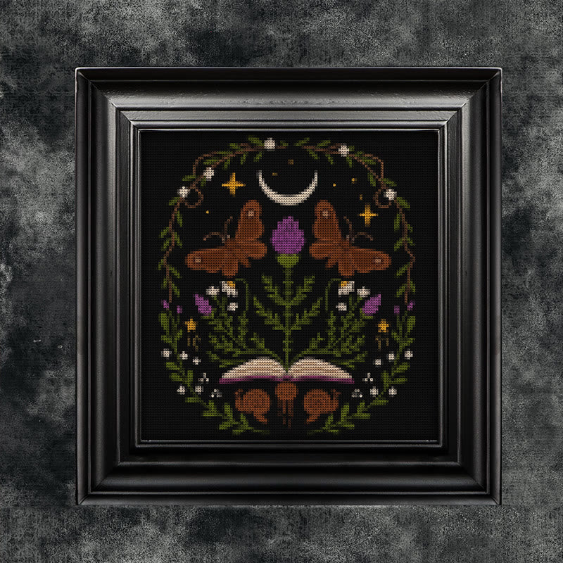 Cross Stitch Kit - Flowers And Butterflies | Beginner Needlework Set | Home Ornament Handicraft - image 3