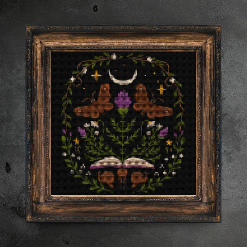 Cross Stitch Kit - Flowers And Butterflies | Beginner Needlework Set | Home Ornament Handicraft - image 5