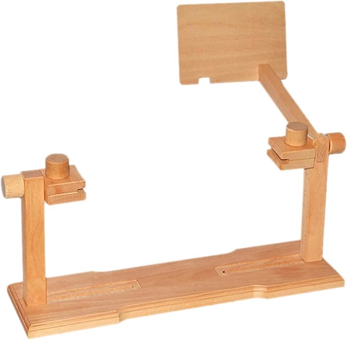 Wooden Embroidery Desktop Stand | Adjustable Embroidery 360 Degree Rotating Hoop Holder |  Adjustable Cross Stitch Supplies | Suitable For Sewing Craft Projects - image 2