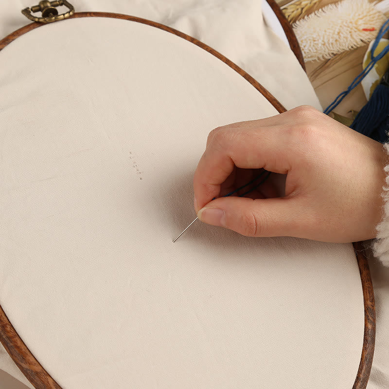 Oval Embroidery Hoop - Diy Sewing Frame | Multiple Sizes Cross Stitch Hoop | Perfect For Wall Hanging | Handmede Starter Gifts - image 1