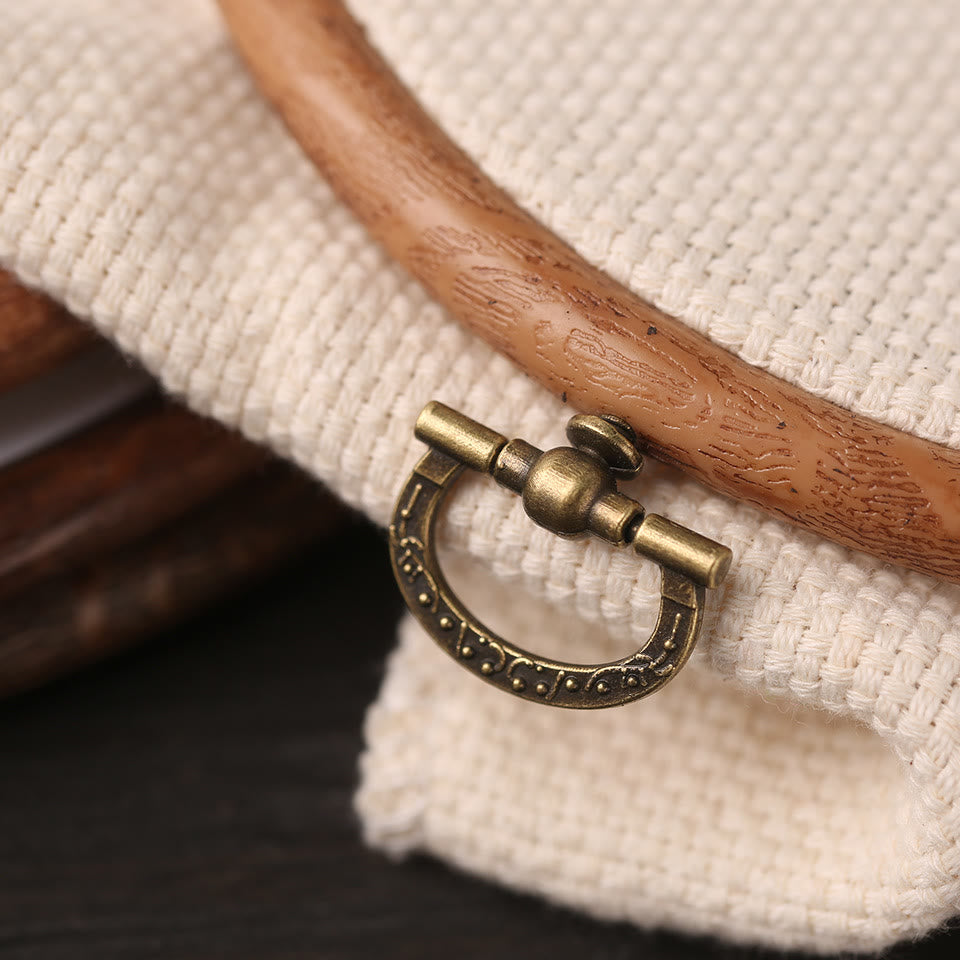 Oval Embroidery Hoop - Diy Sewing Frame | Multiple Sizes Cross Stitch Hoop | Perfect For Wall Hanging | Handmede Starter Gifts - image 2