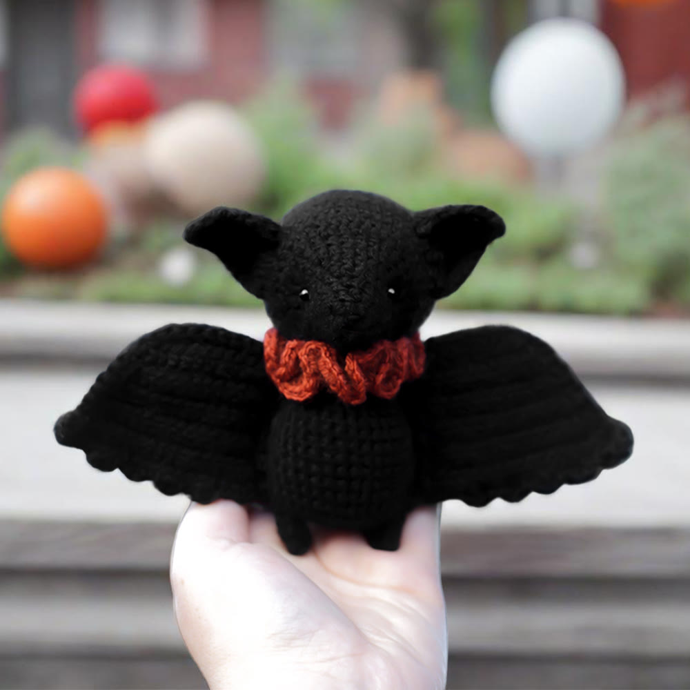 Diy Handmade Mysterious Bat Crochet Kit - Unique Halloween Crocheted Craft | Nice Gifts For Home Decor  - Diy Handmade Mysterious Bat Crochet Kit - image 0