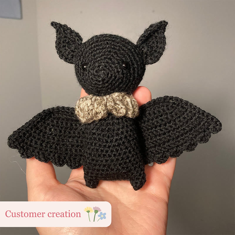 Diy Handmade Mysterious Bat Crochet Kit - Unique Halloween Crocheted Craft | Nice Gifts For Home Decor  - image 6