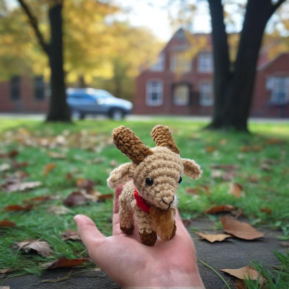 Diy Handmade Farm Goat Crochet Kit - Sewing Animal Toy  |  Gift For Craft Lovers - image 6