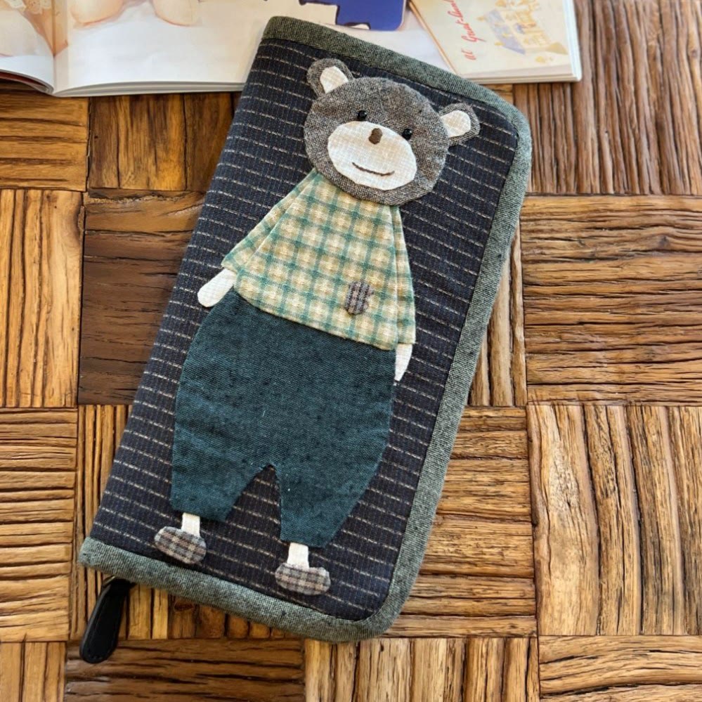 Handmade Adorable Bear Wallet Kit | Multi-layer Purse | Nice Couple Wallet | Unique Diy Gifts - C - image 3