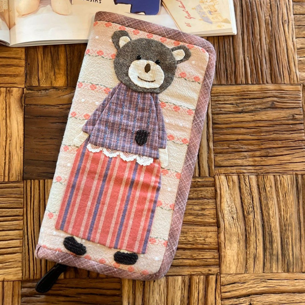 Handmade Adorable Bear Wallet Kit | Multi-layer Purse | Nice Couple Wallet | Unique Diy Gifts - D - image 4