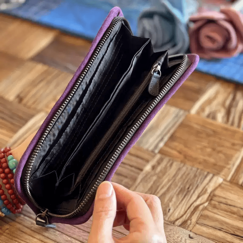 Handmade Wallet Kit | Diy Purse Craft | Personalized Gift For Mom - image 3