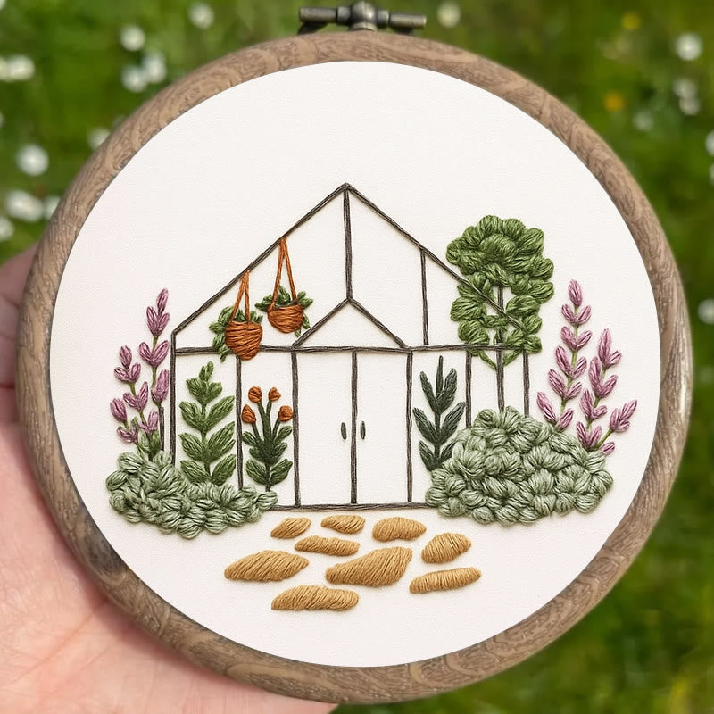 Rubbyoo Embroidery Kit - Beauty Greenhouse | Handmade Craft | Decorative Housewarming Gifts  - image 10