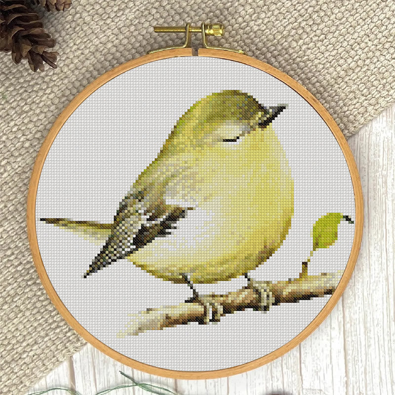  Cross Stitch Kit - Vireo Bird | Handicraft For Bird Lovers | Needle Artwork For Starter - image 2
