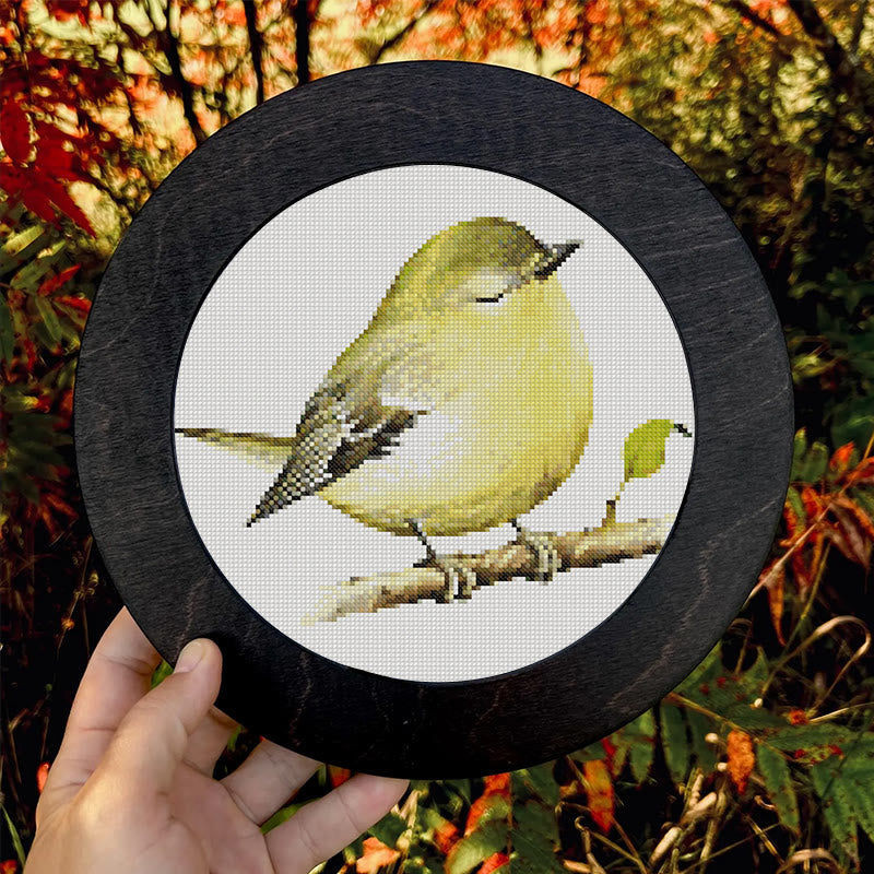  Cross Stitch Kit - Vireo Bird | Handicraft For Bird Lovers | Needle Artwork For Starter - image 8