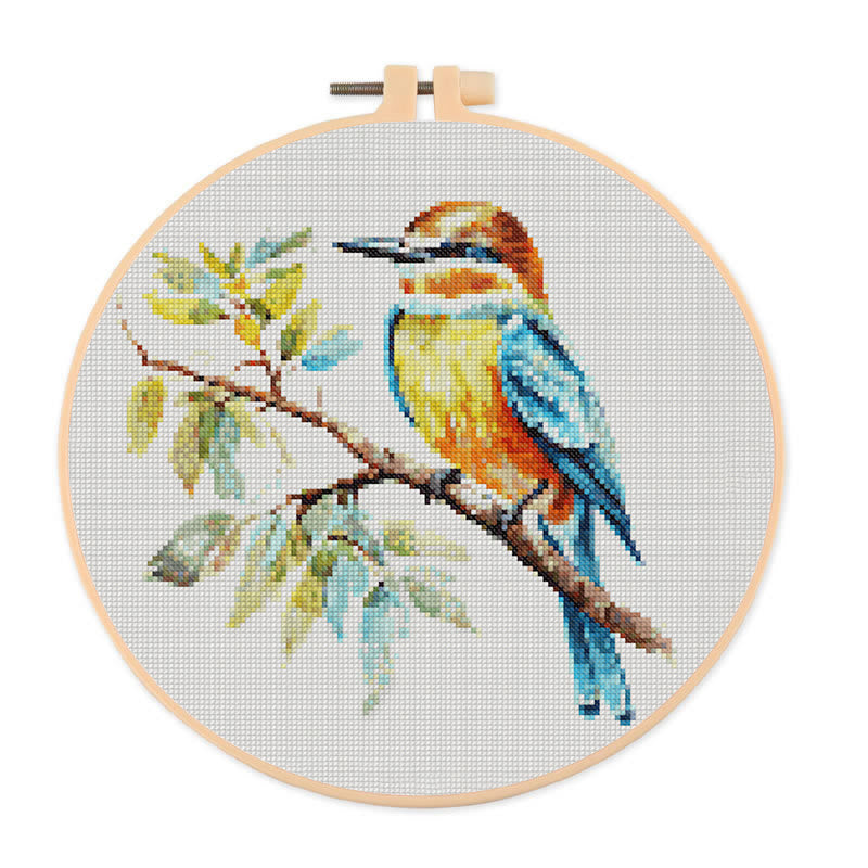  Cross Stitch Kit - Charming Bird | Unique Birthday Gifts For Animal Enthusiasts |  Needle Craft For Beginner  - 20×20cm - image 0