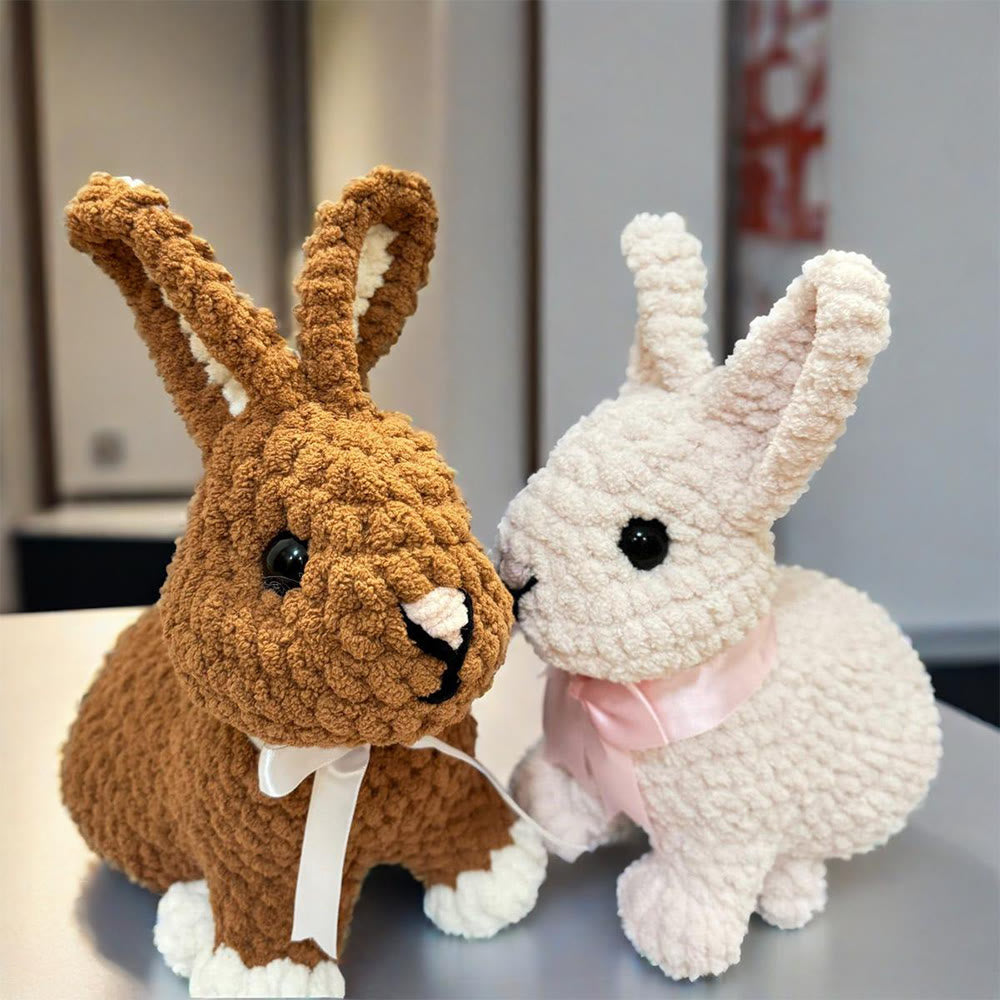 Diy Handmade Baby Rabbit Series Crochet Kit - Perfect For Beginners  | Easy crochet collection - image 0