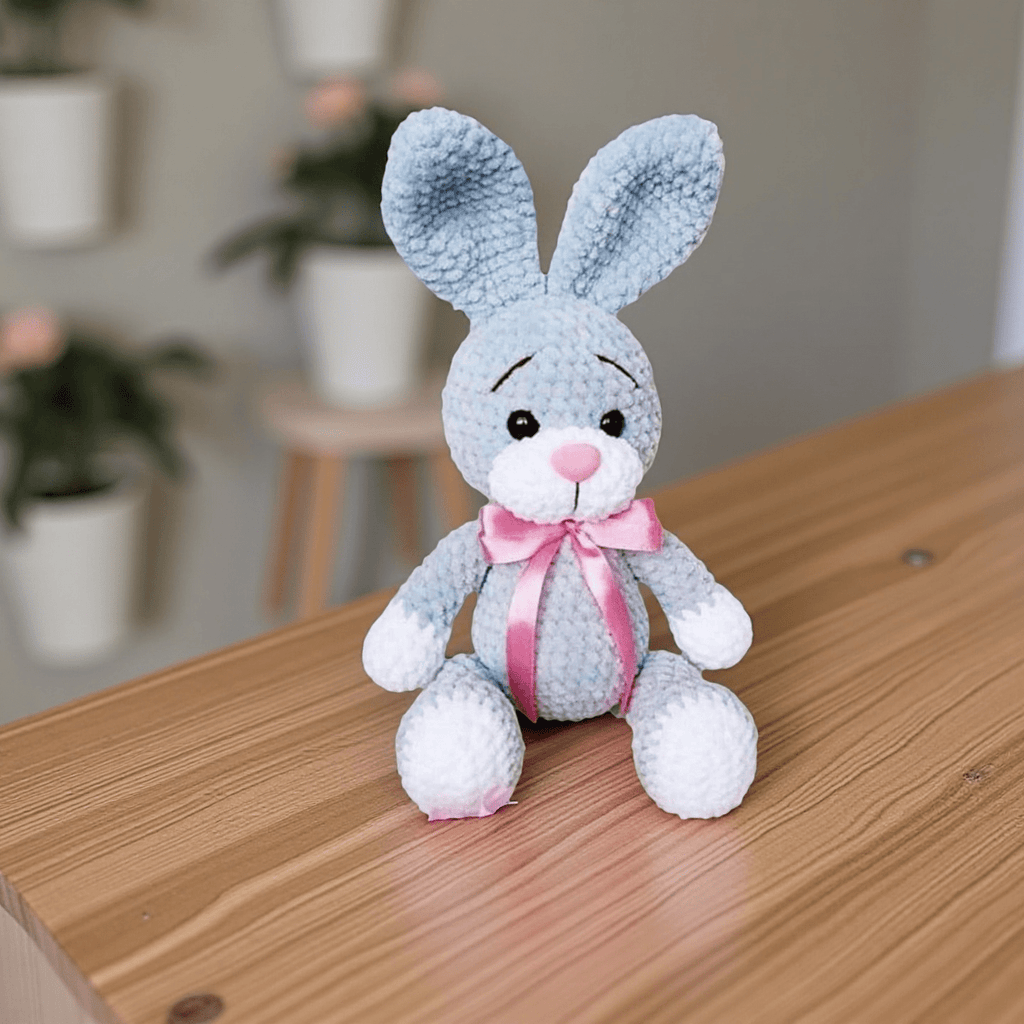 Diy Handmade Plush Rabbit Crochet Kit - Home Decorative Handicraft  | Unique Birthday Gifts Ideal  - image 2