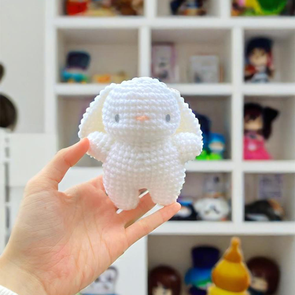 Diy Handmade Chubby Bunny Crochet Kit - Handmade Birthday Gifts For Child | Adorable Animal Craft - Diy Handmade Chubby Bunny Crochet Kit - image 0