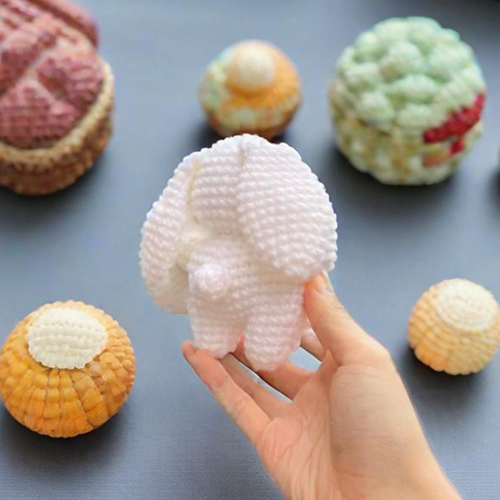 Diy Handmade Chubby Bunny Crochet Kit - Handmade Birthday Gifts For Child | Adorable Animal Craft - image 4