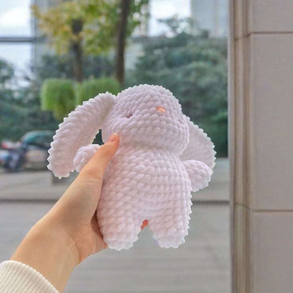 Diy Handmade Chubby Bunny Crochet Kit - Handmade Birthday Gifts For Child | Adorable Animal Craft - image 2