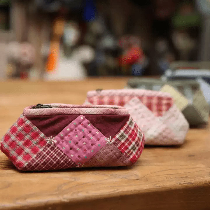 Embroidery Storage Bag  Kits | Handmade Creative Glasses Case | Diy Zipper Pencil Case  - image 6