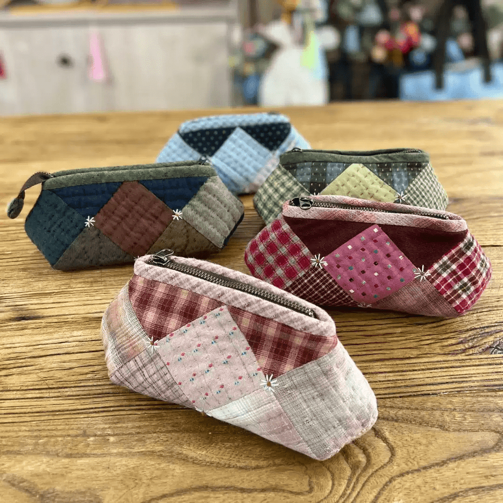 Embroidery Storage Bag  Kits | Handmade Creative Glasses Case | Diy Zipper Pencil Case  - image 0