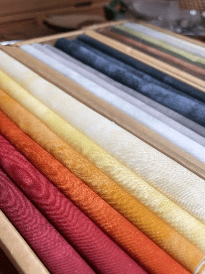 Cotton Embroidery Cloth Series  - Multi-color Embroidery Fabric | Nice For Diy Needlework  - image 5