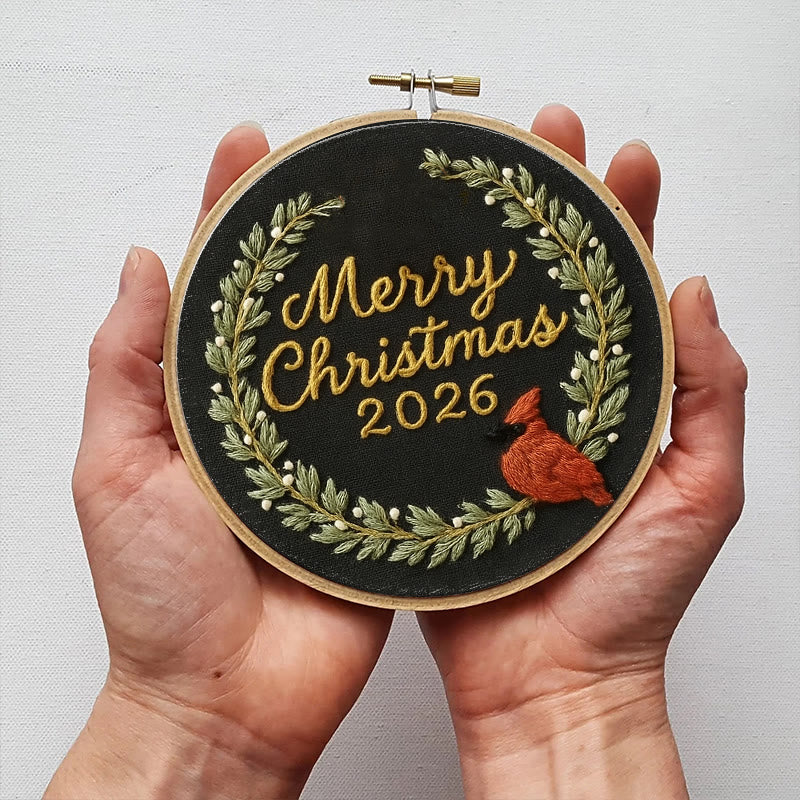 Rubbyoo Embroidery Kit - Marry Christmas Celebration | New Year Handicraft | Festive Hanging Decoration - image 8