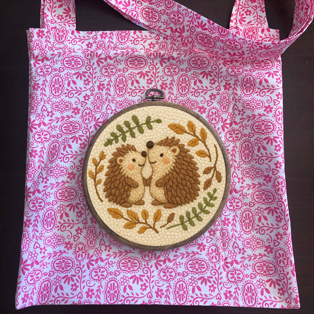 Heartwarming Hedgehog Punch Needle Kit - Cute Animal Handicraft | Perfect Needlework For Craft Lovers - image 10