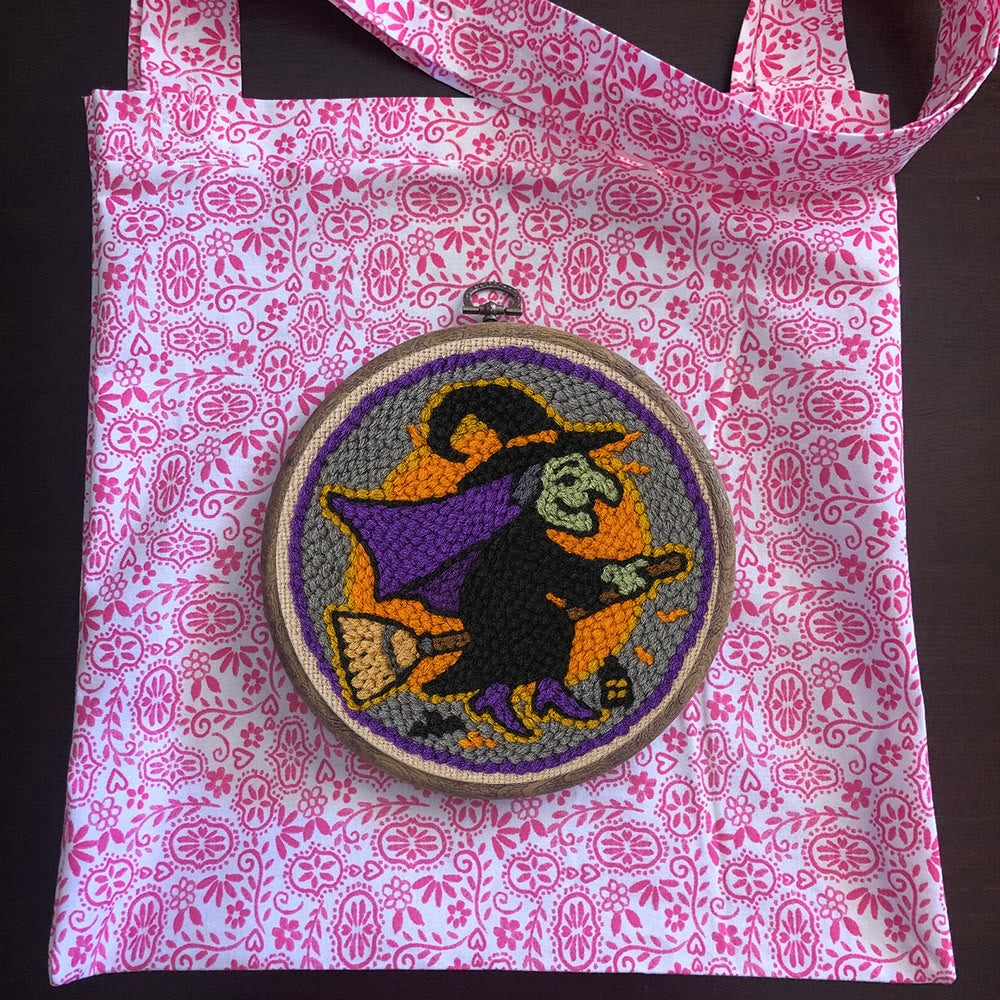 Magic Wizard Punch Needle Kit - Spooky Halloween Gift | Ideal Craft For Home Decor - image 10