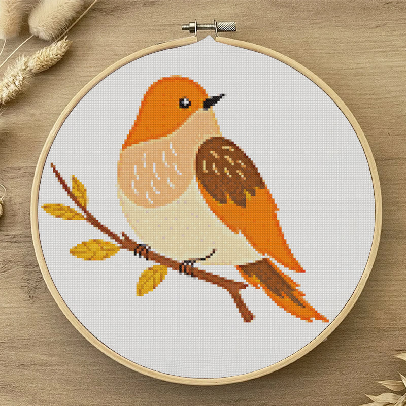  Cross Stitch Kit - Elegant Bird | Adorable Animal Craft | Unique Handmade Ornament - image 4