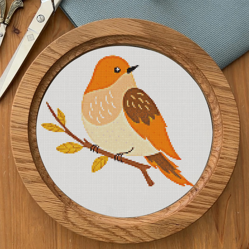  Cross Stitch Kit - Elegant Bird | Adorable Animal Craft | Unique Handmade Ornament - image 7