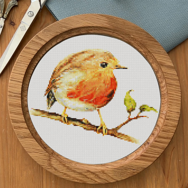  Cross Stitch Kit - Cute Hummingbird | Gifts For Animal Lovers |  Handmade Home Decor - image 2