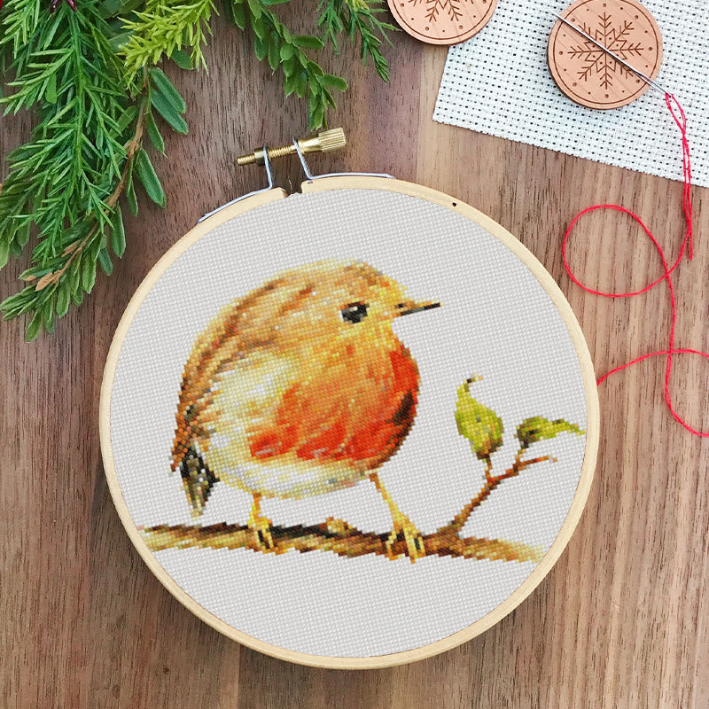  Cross Stitch Kit - Cute Hummingbird | Gifts For Animal Lovers |  Handmade Home Decor - image 9
